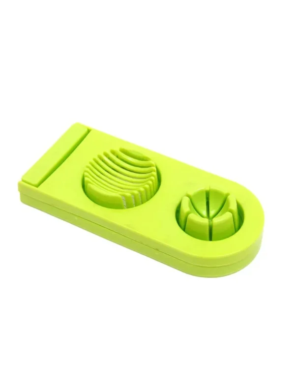 Egg Slicer 2 in 1 Boiled Egg Cutter with Stainless Steel Cutting Wire