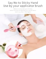 Face Mask Brush Double-Head Silicone Face Mask Brush 2-in-1