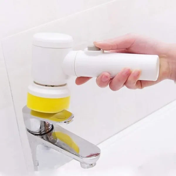 5 in 1 Magic Cleaning Brush – Multipurpose Scrubber for Kitchen, Bathroom, Tiles, Shoes & Household Use | Multi-Functional Brush Set for Easy Cleaning