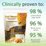 New Bee Venom Foot Patches Stress Relief Detox Patch Solution (1 BOX x 10 Patches)(PACK OF 2)