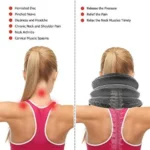 Neck Traction Device Effective and Fast Relief Neck Pain Inflatable Neck Stretcher Collar Device