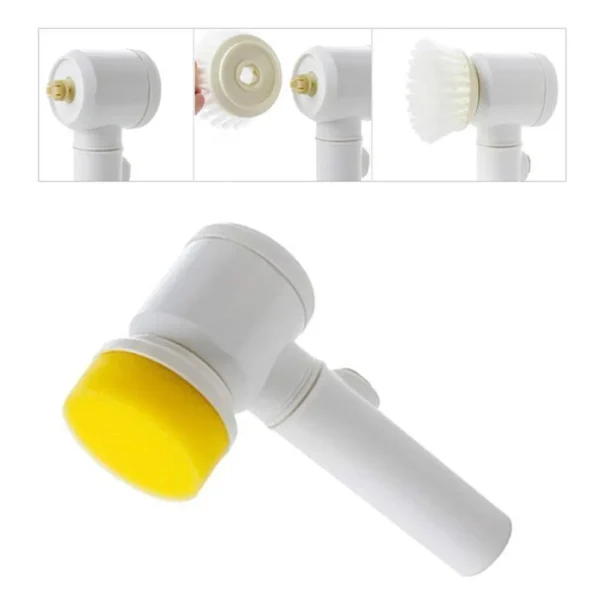 5 in 1 Magic Cleaning Brush – Multipurpose Scrubber for Kitchen, Bathroom, Tiles, Shoes & Household Use | Multi-Functional Brush Set for Easy Cleaning
