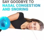 Breathing Nasal Strip Starter Kit for Boost Oxygen Level, Reduce Snoring, Improve Sleep Quality - Sweat Resistant, Skin Safe Nasal Strips Sugar Control Acupressure (15 Count)