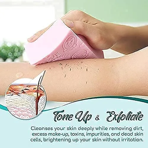 Ultra Soft Bath Body Shower Sponge, Magic Bath Sponge Dead Skin Remover