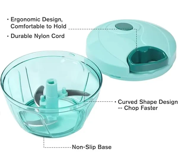 450ML Quick Chopper | Efficient Food Processor for Quick Meal Prep