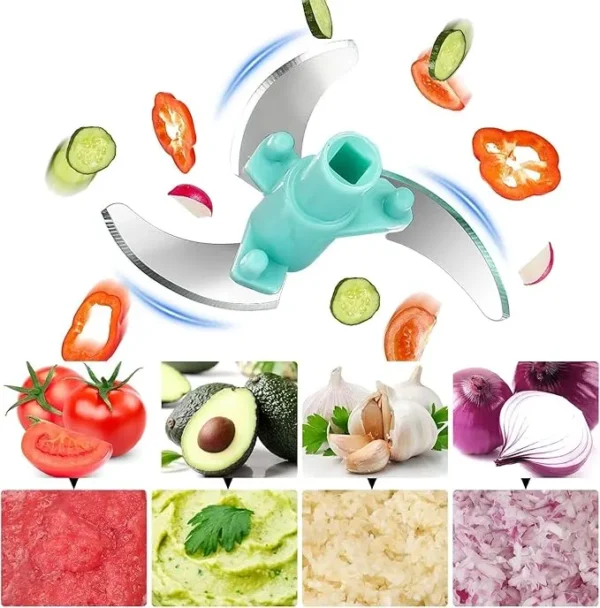 450ML Quick Chopper | Efficient Food Processor for Quick Meal Prep
