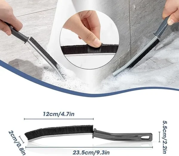 3 Pcs Mini Gap Cleaning Brush Hard Bristle Gap Brush for Cleaning Multipurpose
