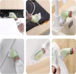 Small Window Cleaning Brush – Glass & Window Scrubber with Soft Bristles