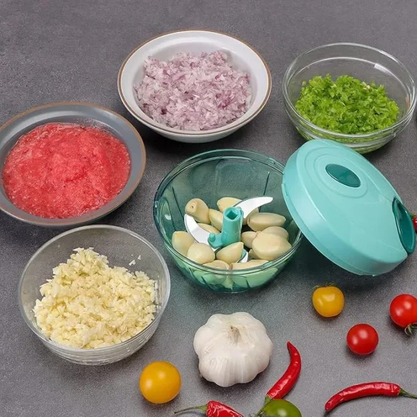 450ML Quick Chopper | Efficient Food Processor for Quick Meal Prep
