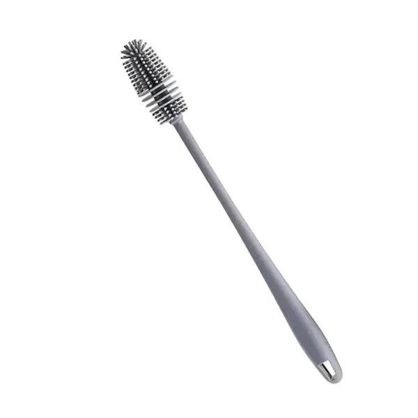 Long Bottle Cleaning Brush with Flexible Handle – Extra Long Bristle Brush for Water Bottles, Hydro Flask, Tumblers, Glasses & Narrow Neck Containers